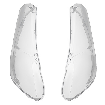 Left Right Headlight Lens Cover For 2014-2018 compatible for BMW F15 X5 F16 X6 63117442647