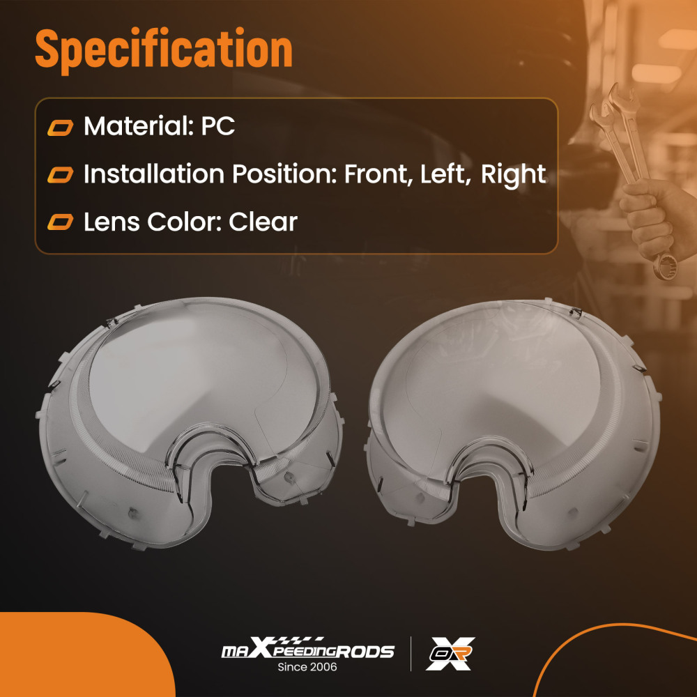 Coppia Coprifari compatibile per BMW Mini Cooper R56 2009-2013 63127270024 1305630537