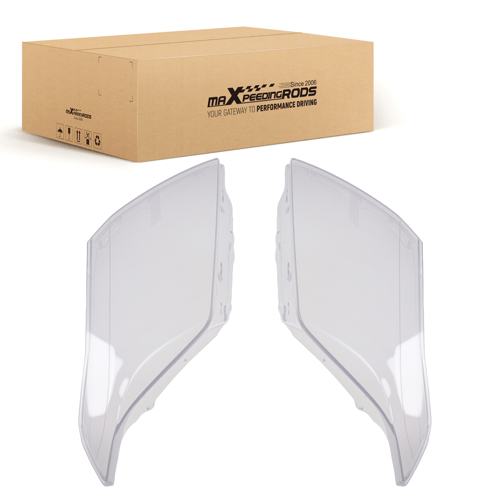 Headlight Headlmap Lens Cover compatible for Cadillac SRX 2010-2015 20871473 Left Right