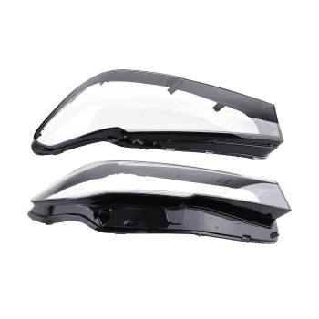 1 Pair Headlight Lens Cover compatible for BMW G30 540i 540i xDrive 2020 2021 63118084384