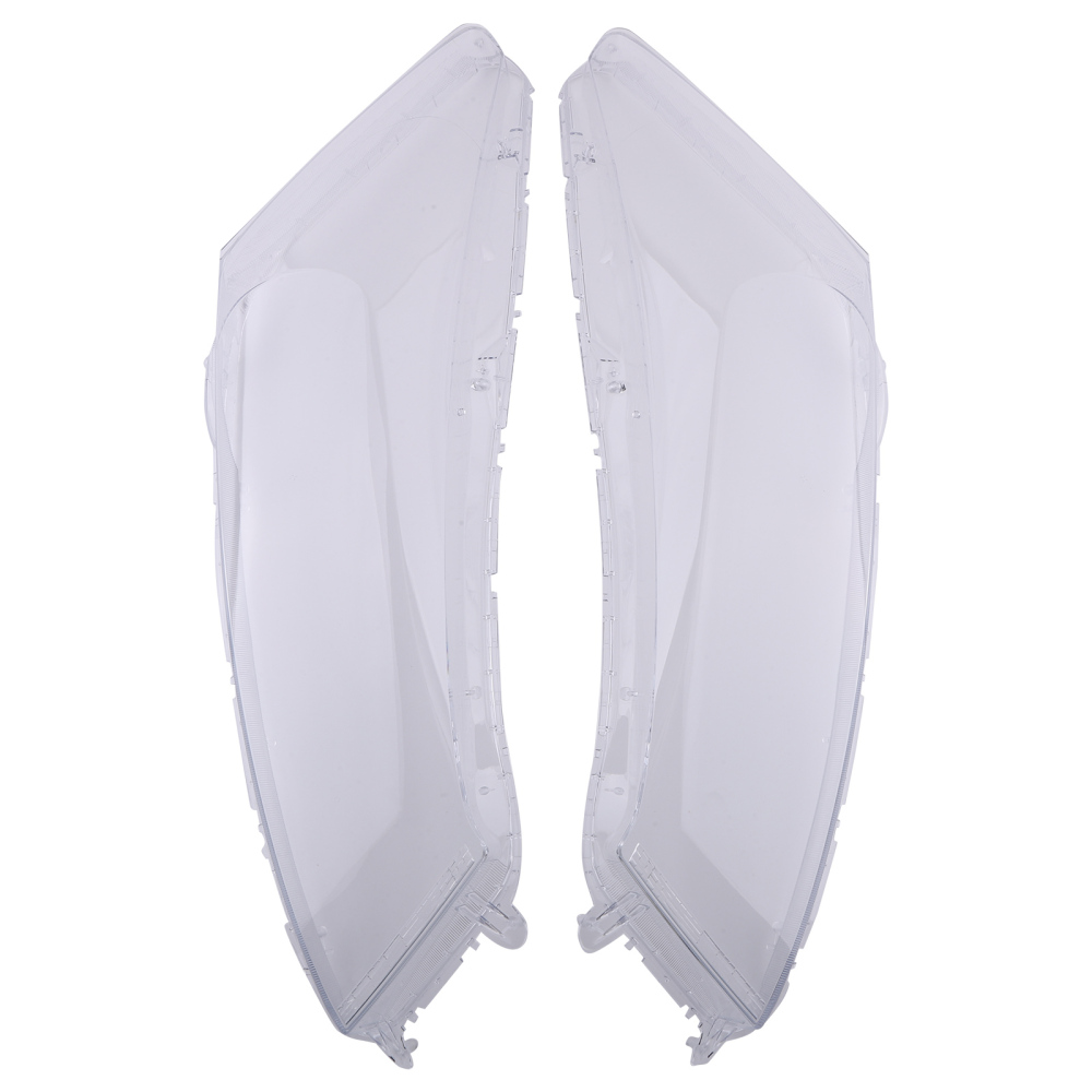 Left+Right Smooth Headlight Lens Cover compatible for Honda Accord 2008 2009 2010 2011 2012