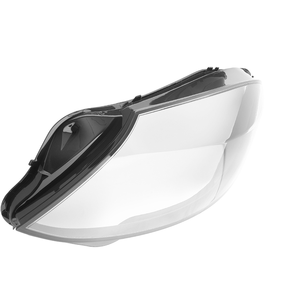 A Pair Headlight Lens Cover compatible for Mercedes-Benz W222 S-Class 2014-2017 Clear