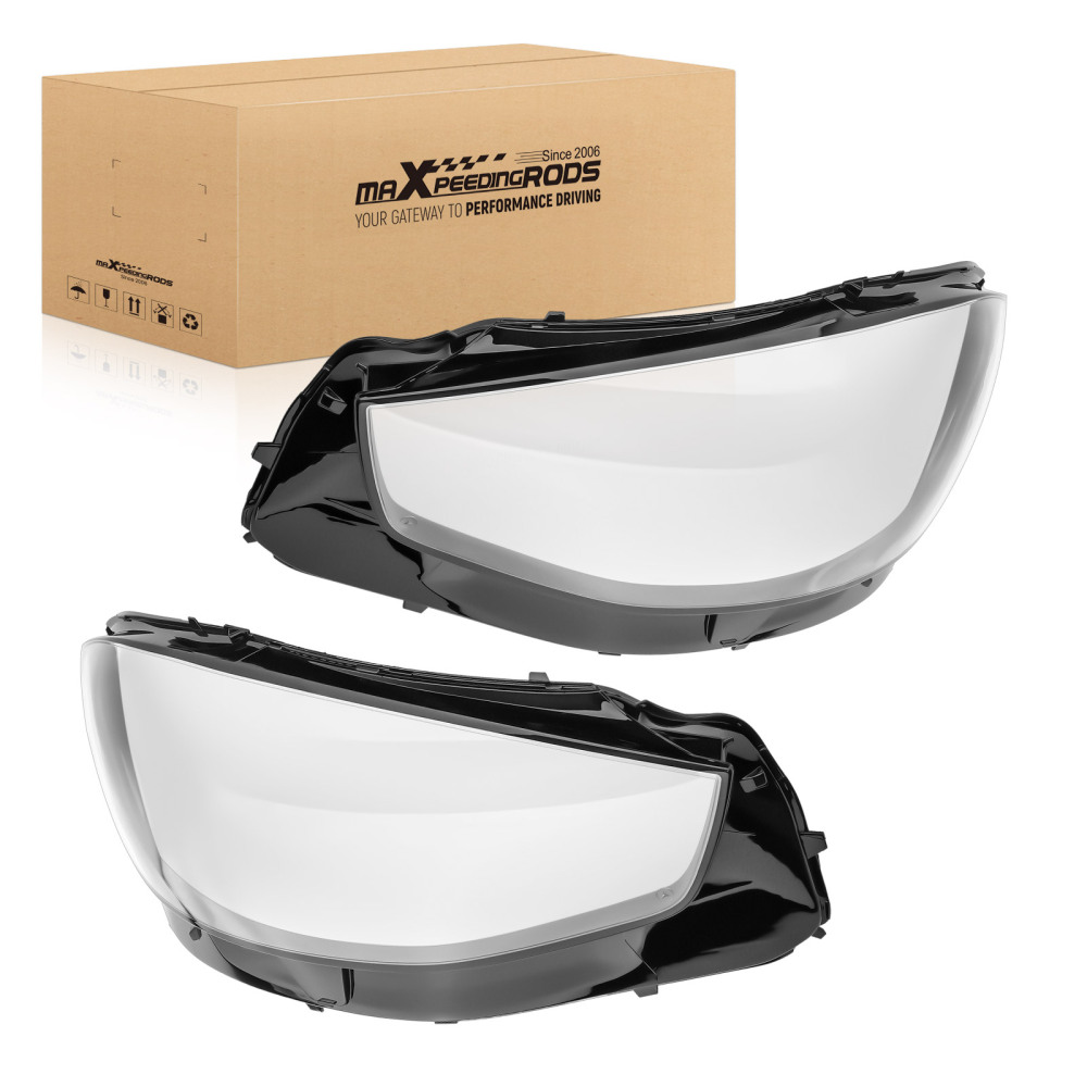 A Pair Headlight Lens Cover compatible for Mercedes-Benz S Class W223 V223 Z2232020-2023