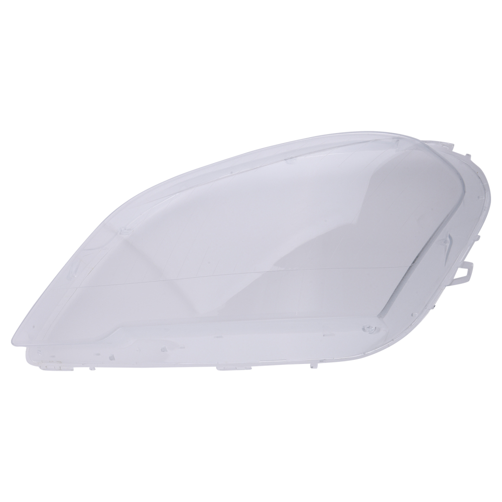 Left+Right Headlight Lens Cover compatible for Mercedes Benz ML Class W164 2009 2010 2011