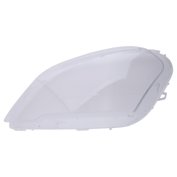 Left+Right Headlight Lens Cover compatible for Mercedes Benz ML Class W164 2009 2010 2011