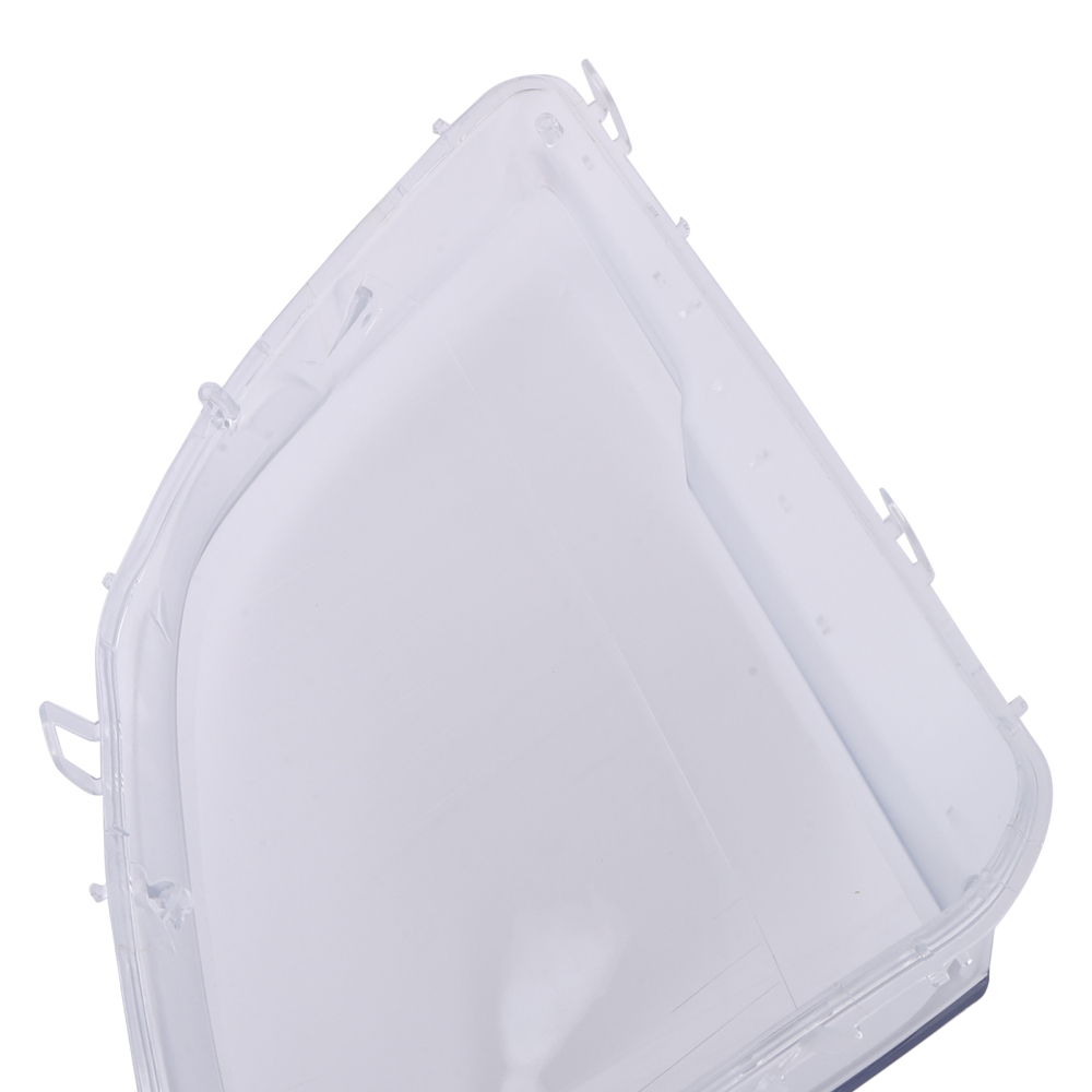 Left+Right Headlight Lens Cover compatible for Mercedes Benz ML Class W164 2009 2010 2011