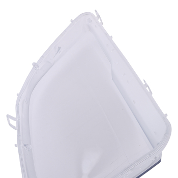 Left+Right Headlight Lens Cover compatible for Mercedes Benz ML Class W164 2009 2010 2011