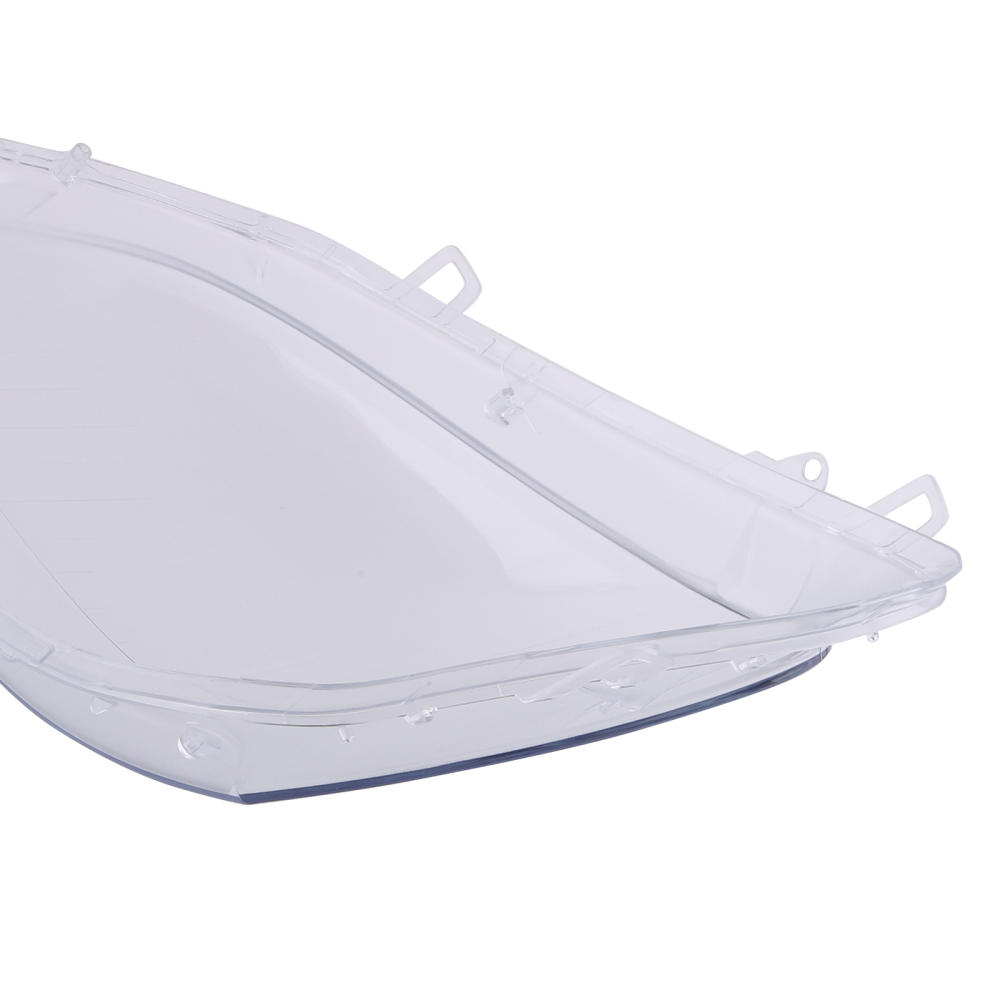 Left+Right Headlight Lens Cover compatible for Mercedes Benz ML Class W164 2009 2010 2011