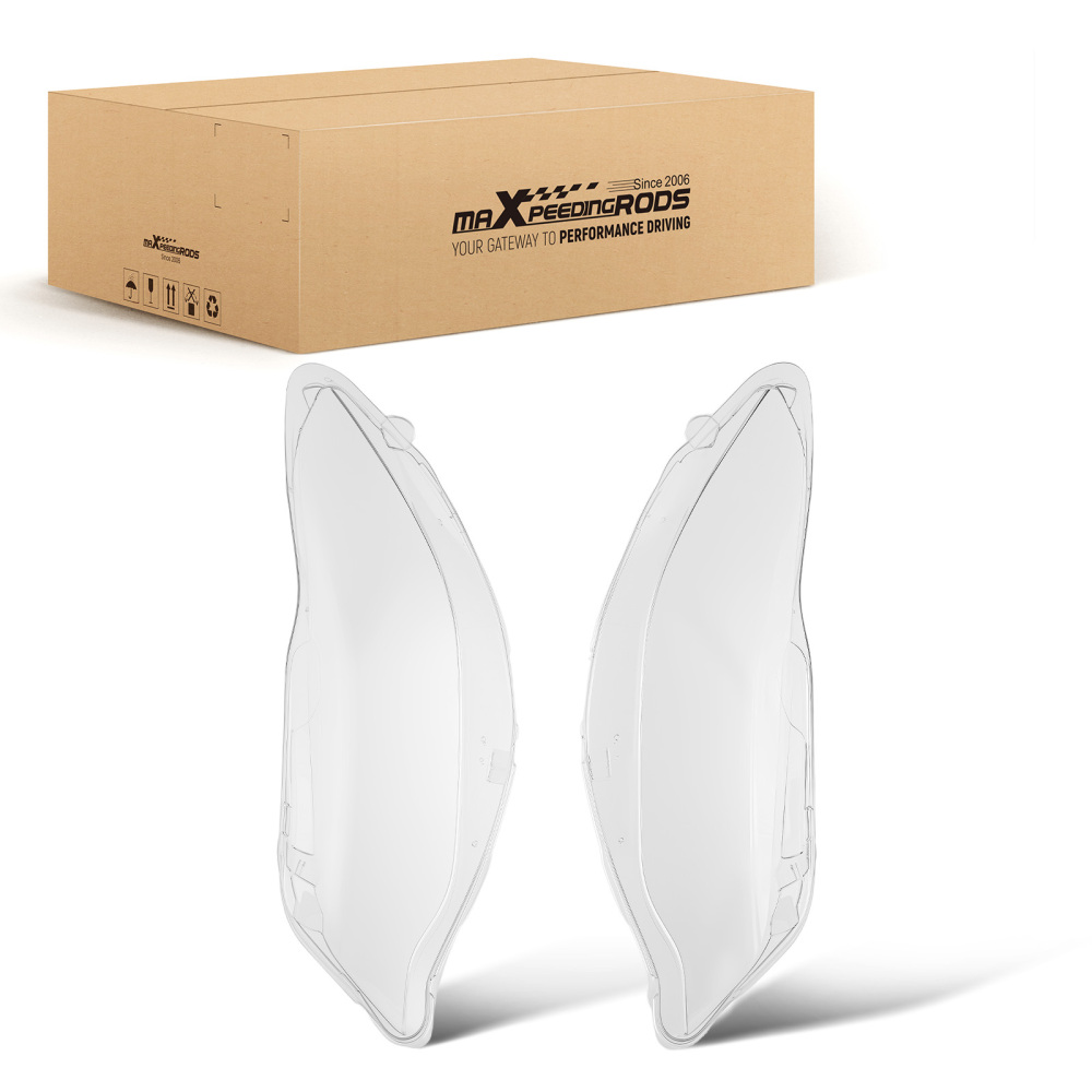 Left Right Side Headlight Lamp Lens Cover  compatible for BMW 2-Series F22 F23 2014-2021