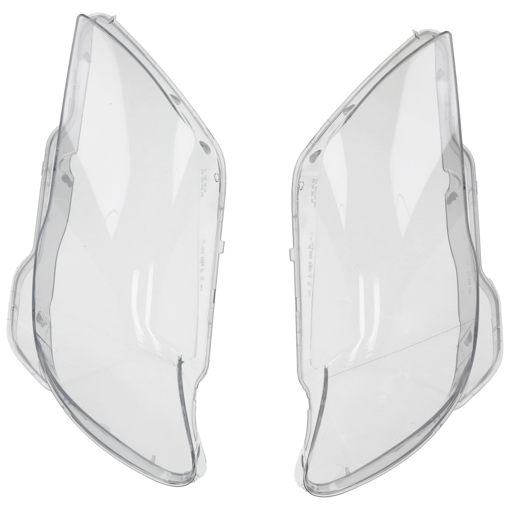 Headlight Lens Cover compatible for BMW 7 Series E66 2005-2008 63127162117 63127162118