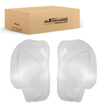 Left Right Side Headlight Lamp Lens Cover  compatible for Jeep Cherokee 2014-2018 Smooth