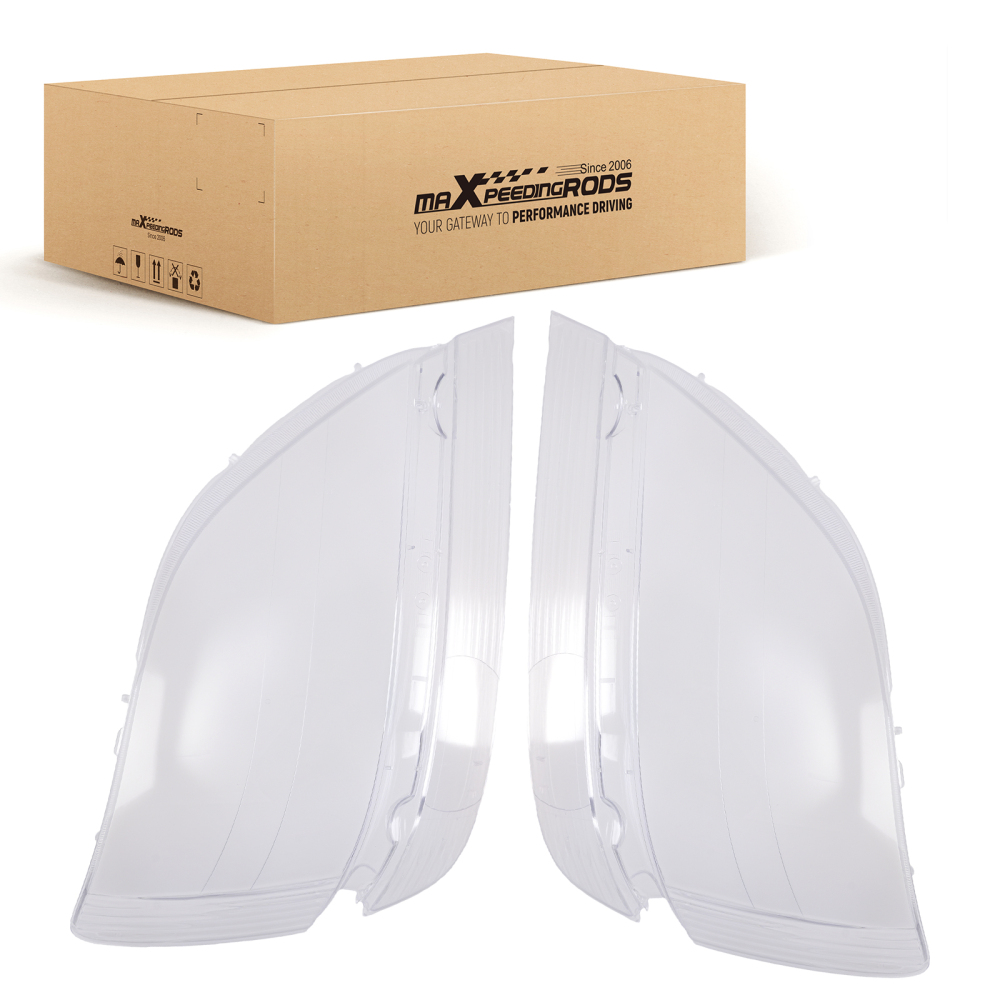 Headlight Headlmap Lens Cover Shell compatible for Lexus GX470 2003-2009 Polycarbonate