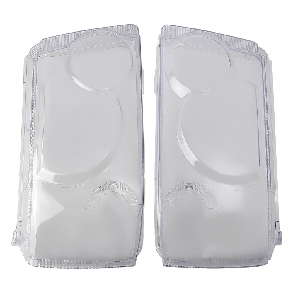 1 Pair Headlight Headlamp Lens Cover compatible for Land Rover Range Rover Sport 06-2009