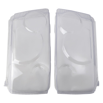 1 Pair Headlight Headlamp Lens Cover compatible for Land Rover Range Rover Sport 06-2009