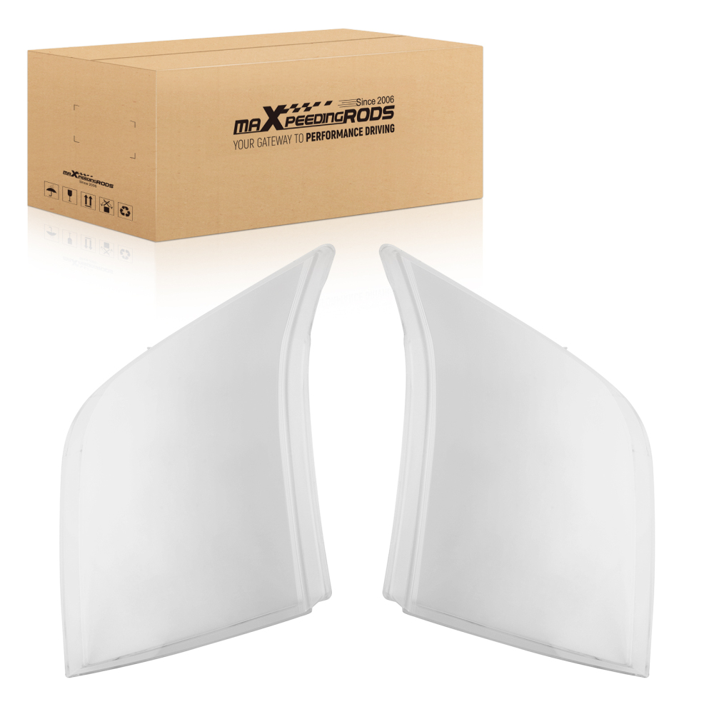 Clear PC Front Left Headlight Cover compatible for Ford Transit MK7 Van 2006-14 Direct Fit