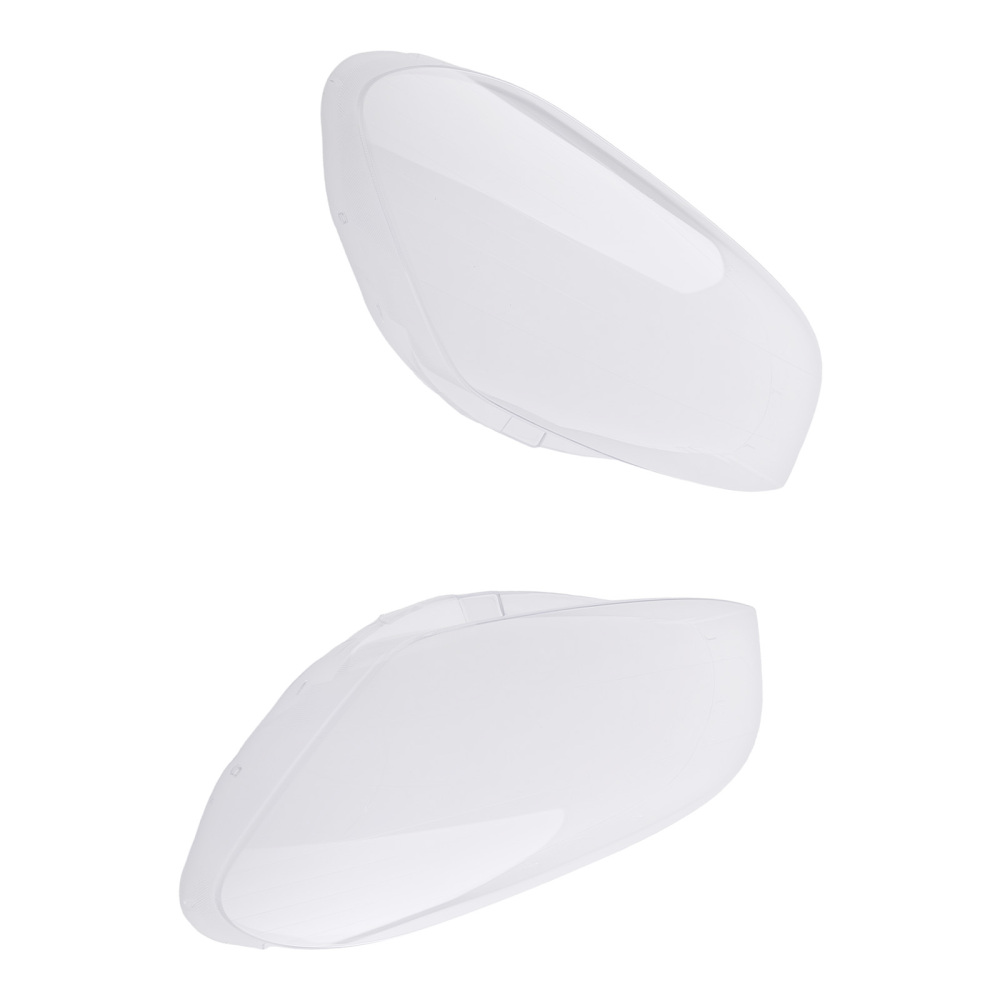 2x Front Headlight Lens Cover Set compatible for Volvo XC60 2009-2013 Clear Polycarbonate