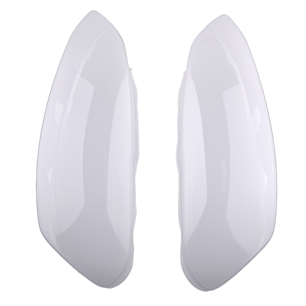 A Pair Headlight Lens Cover compatible for Volvo XC60 Model 2014-2017 Left + Right Clear