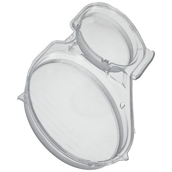 Cache lentille de phare compatible pour Mercedes-Benz E240 E200 E350 E280 E300 2002-2008