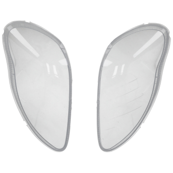 Headlight Lens Cover compatible for Mercedes-Benz W220 1998-2006 62208204361 62208204461