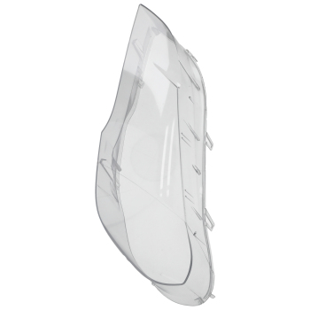 Une paire de couvercles de pharefor compatible pour BMW X5 E70 2007-2013 Polycarbonate Lisse