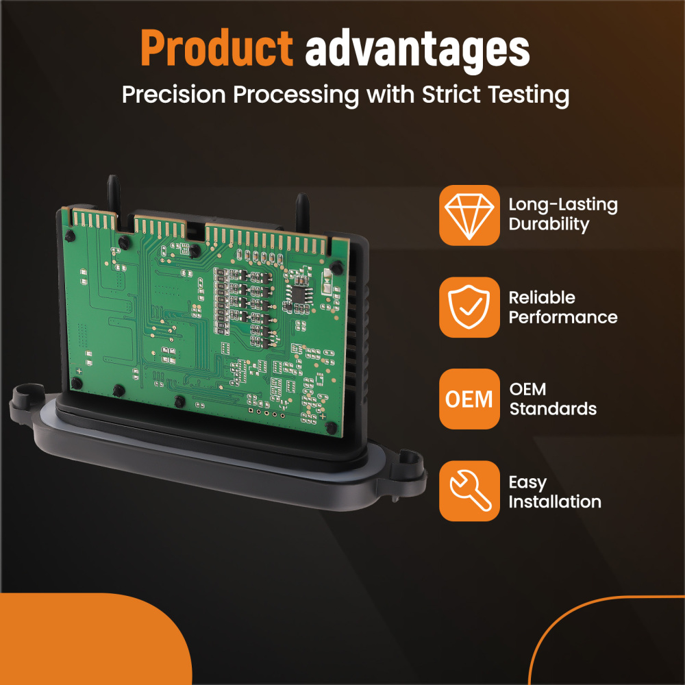 TMS Headlamp Control Module compatible for BMW 5 Series F07 F10 F11 528i 535i 550i