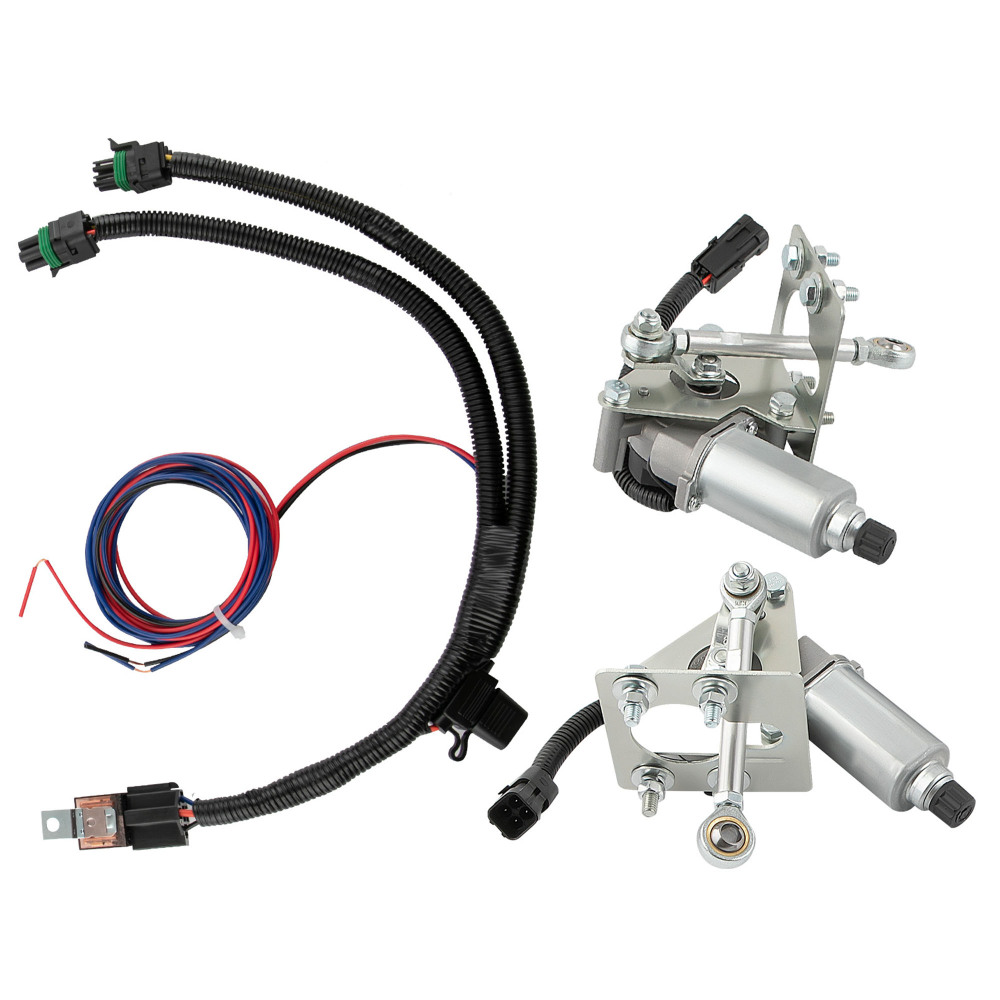 Electric Headlight Motor Conversion Kit Compatible for Corvette Base Coupe 2-Door 1968-1982