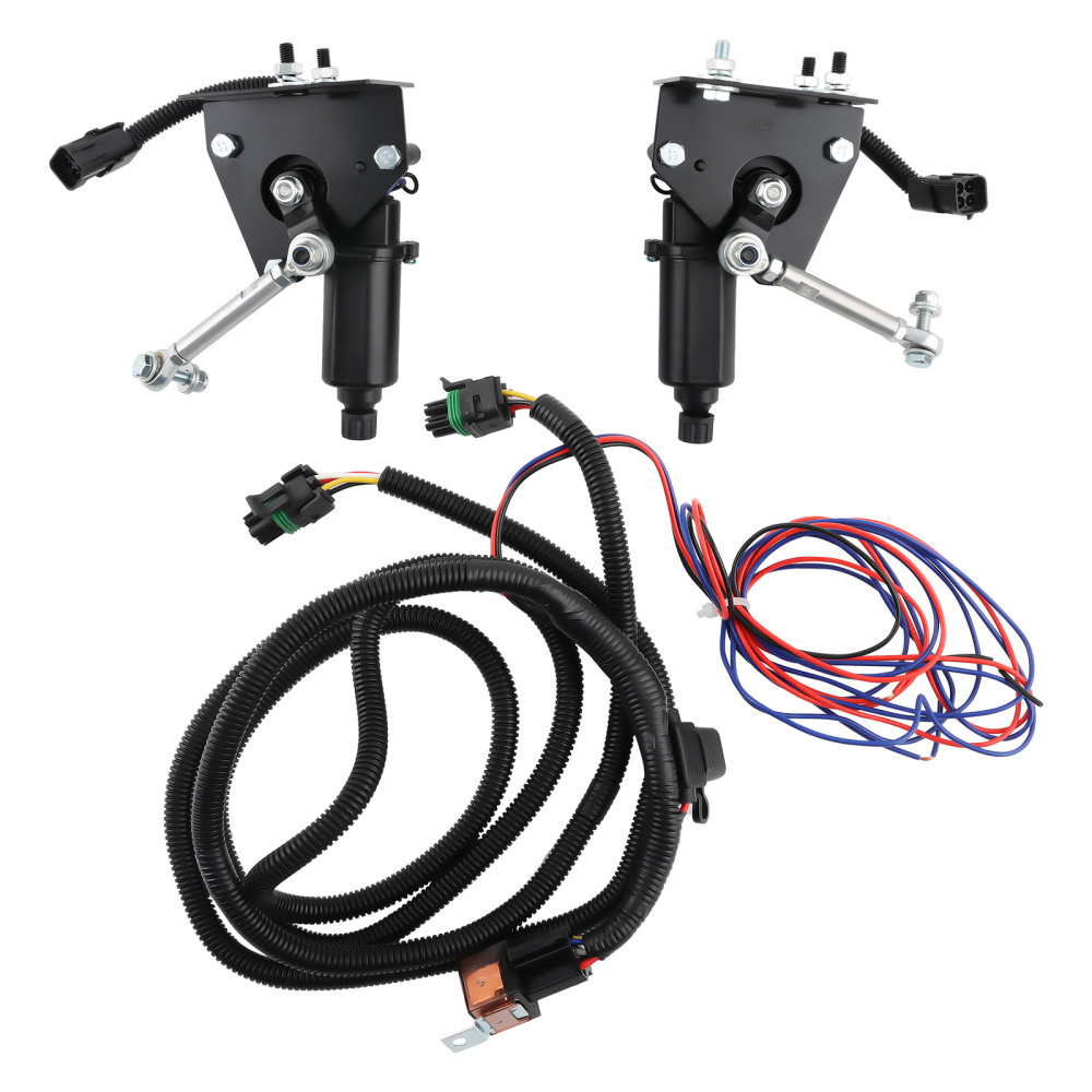 Pair Headlight Electrical Machinery Conversion compatible for Ford Mercury 67-68 anti-rust