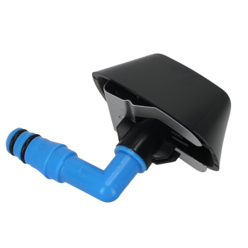2 Pcs Front Left Right Headlight Washer Nozzle Sprayer Jet compatible for Saab 9-3 Black