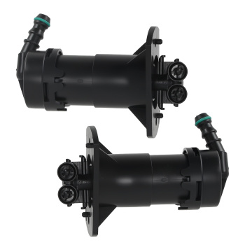 2x LeftRight Headlight Washer Nozzle compatible for Audi A6 C6 2004-2008 4F0955102