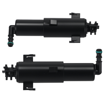 Pair Front Headlight Washer Jet Left Right Side compatible for BMW X5 E70 2007-2013