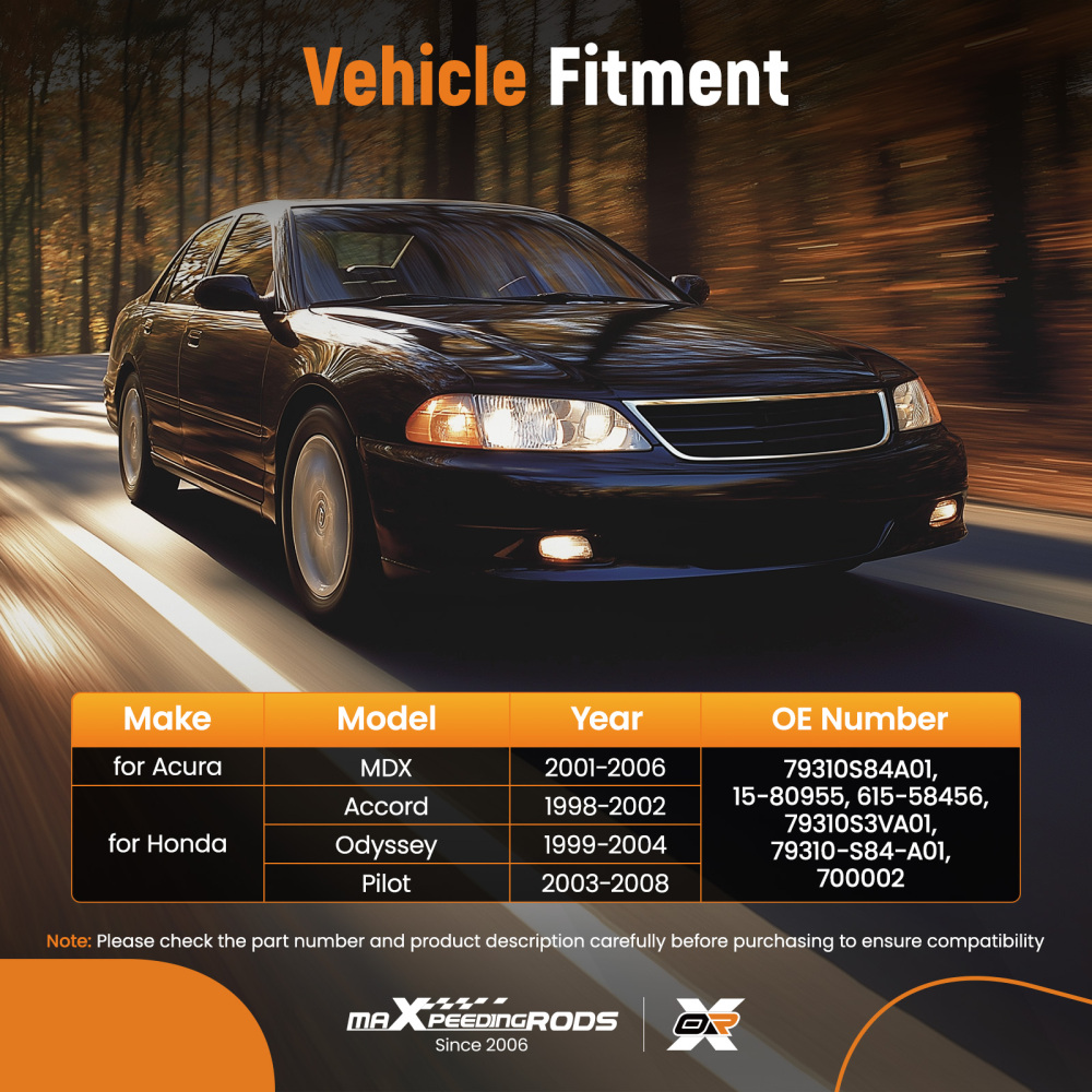 Front Heater Blower Motor with Fan Cage compatible for Honda Pilot 2003-2008 79310-S84-A01