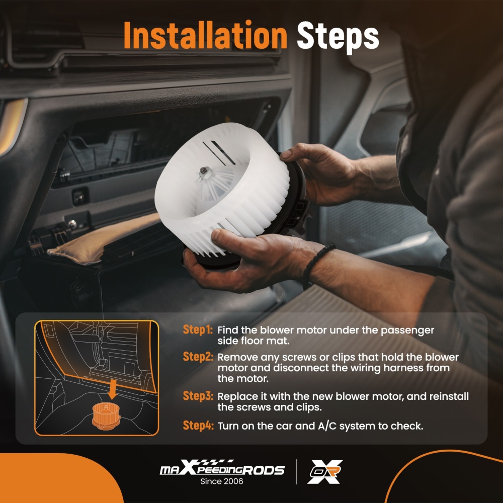 HVAC Front Heater Blower Motor compatible for Toyota Solara 2004-2008 5330012 87103-06031