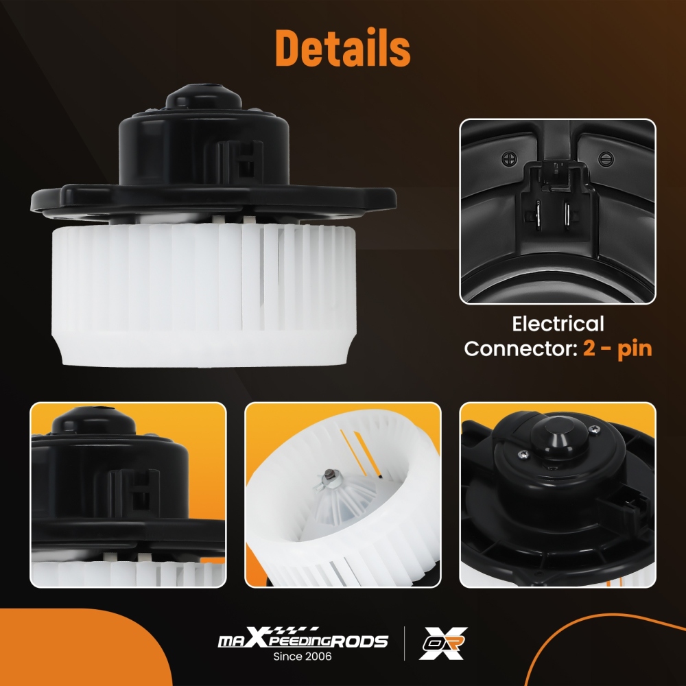 HVAC Front Heater Blower Motor compatible for Toyota Solara 2004-2008 5330012 87103-06031