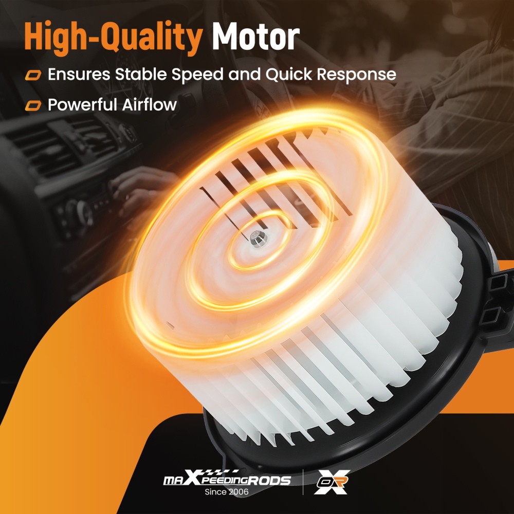 A/C Fan Heater Blower Motor compatible for Toyota Corolla CE Sedan 4-Door 1.8L l4 2003-2008