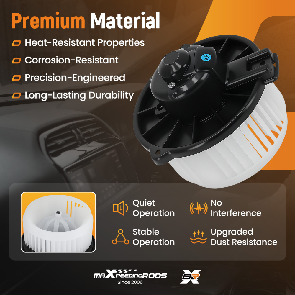 A/C Heater Blower Motor w/ Fan Cage compatible for Toyota Tacoma Echo Pickup Truck 700059