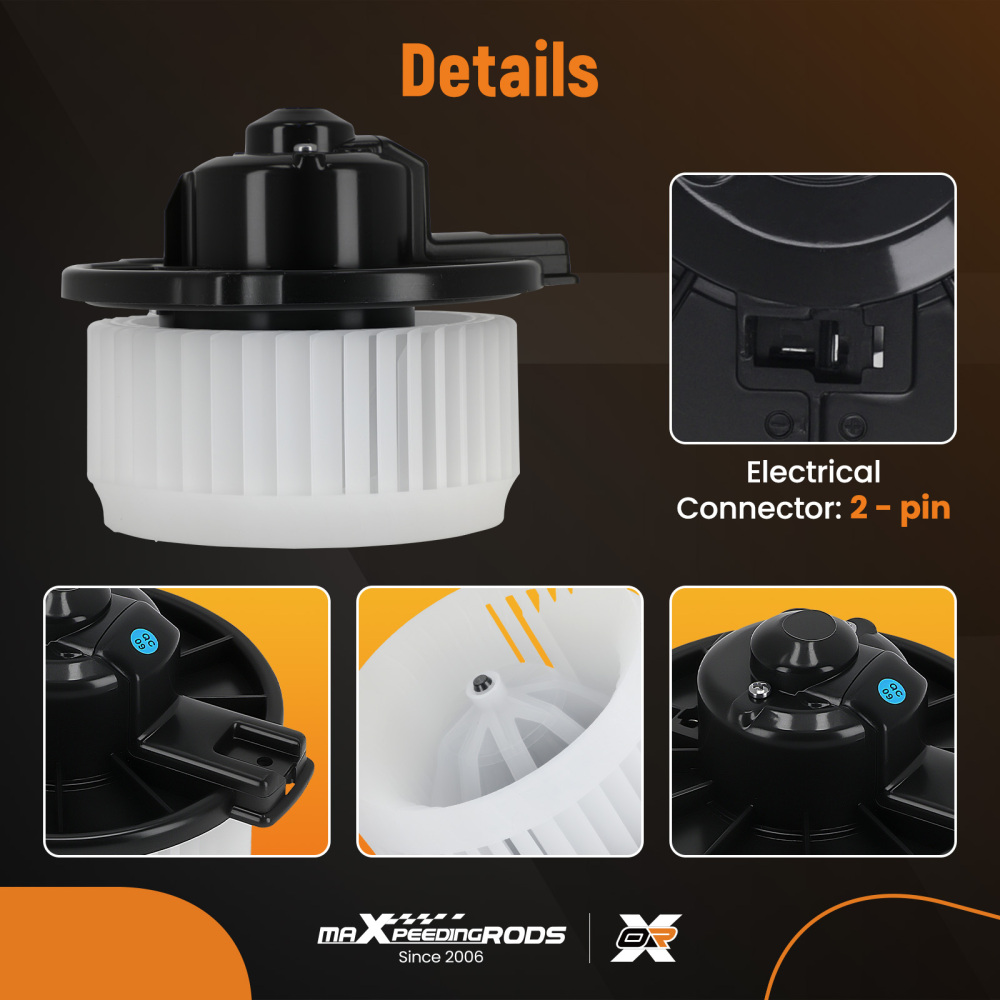 A/C Heater Blower Motor w/ Fan Cage compatible for Toyota Tacoma Echo Pickup Truck 700059