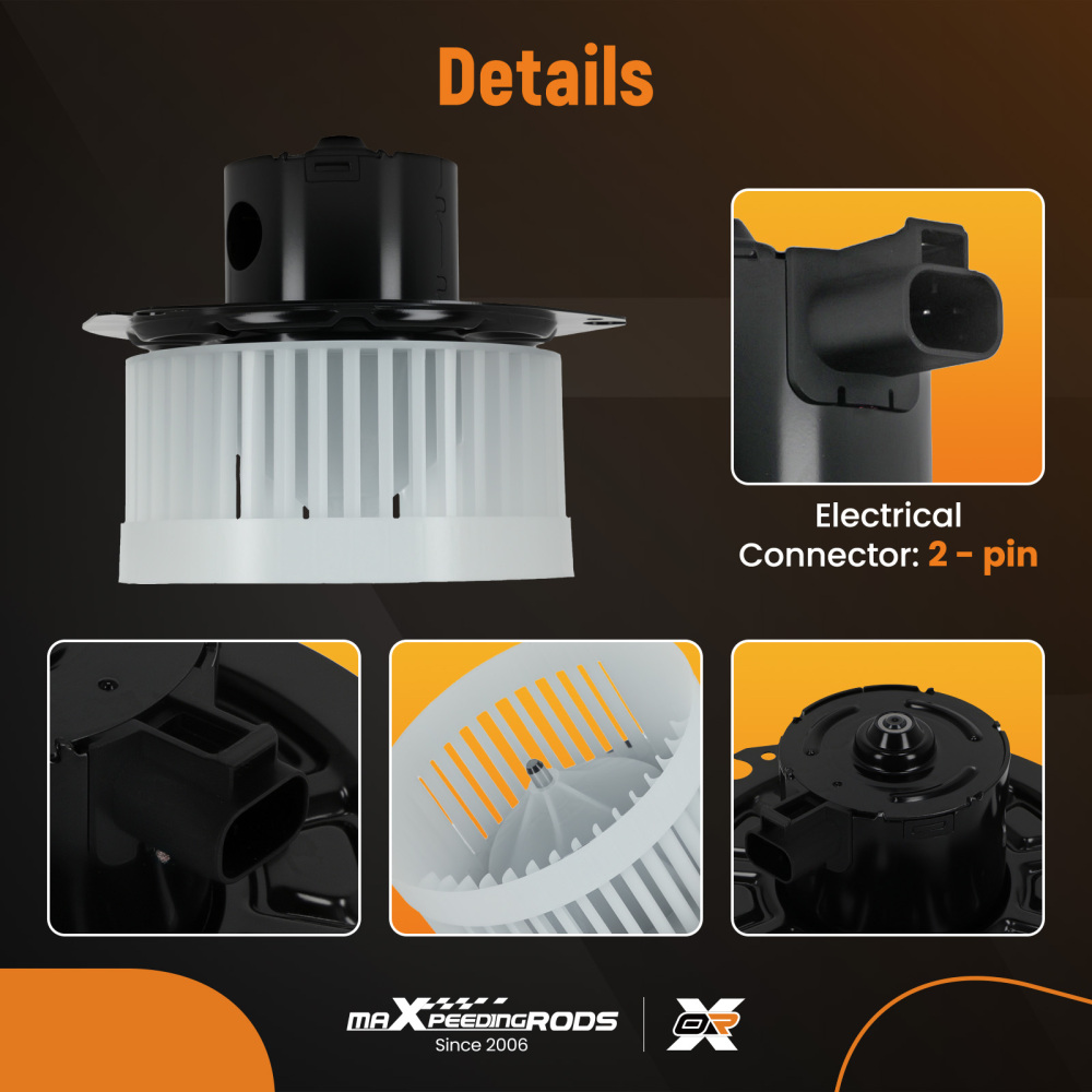 HVAC Blower Motor with Fan Cage compatible for Chevrolet Express 1500 1996-2014 compatible for GMC G3500