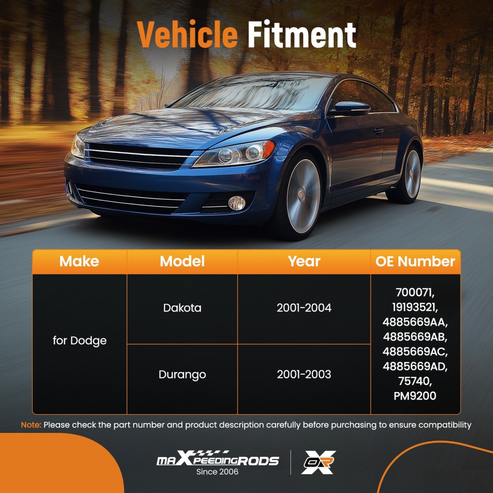 HVAC Heater Blower Motor Fan compatible for Dodge Dakota 01-04 compatible for Dodge Durango 01-03 19193521