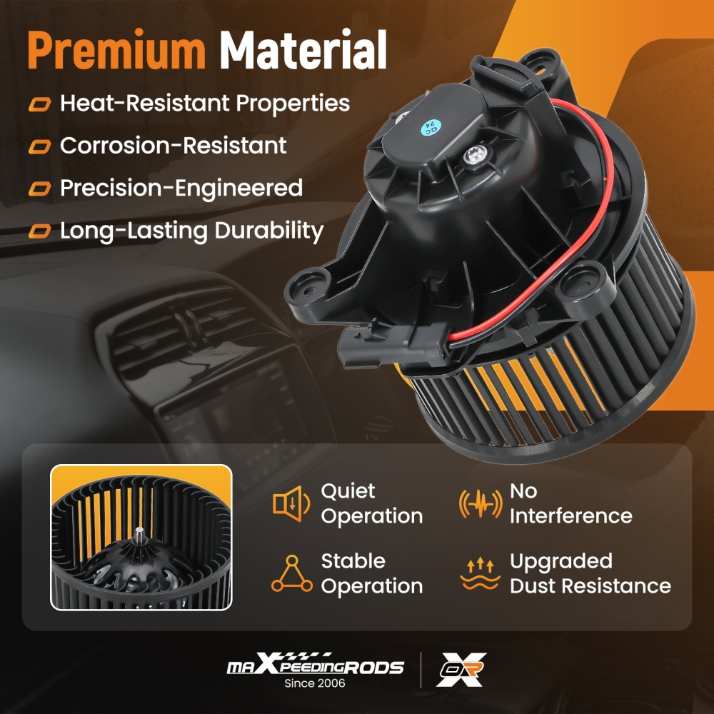 HVAC Heater Blower Motor Fan compatible for Dodge Dakota 01-04 compatible for Dodge Durango 01-03 19193521