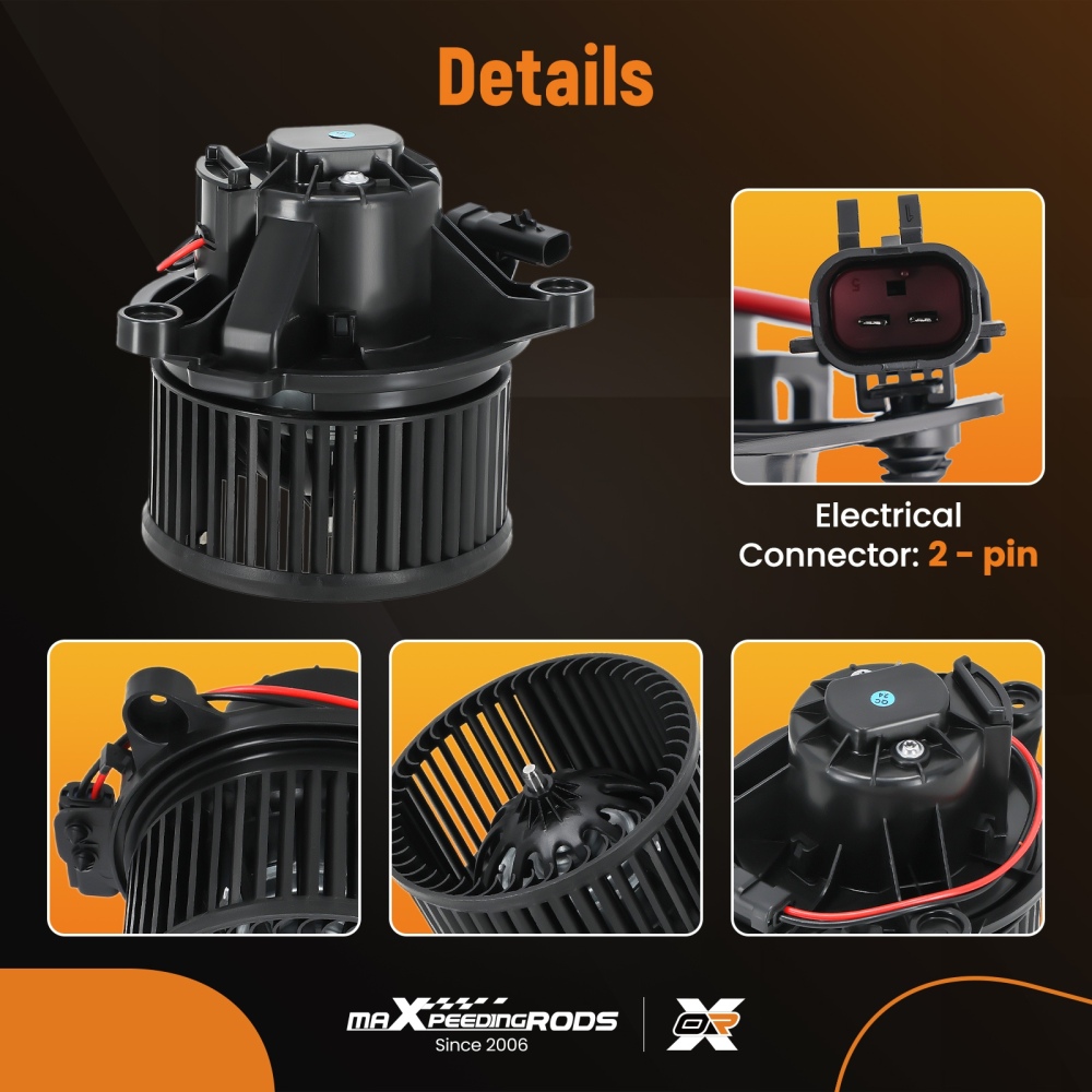 HVAC Heater Blower Motor Fan compatible for Dodge Dakota 01-04 compatible for Dodge Durango 01-03 19193521