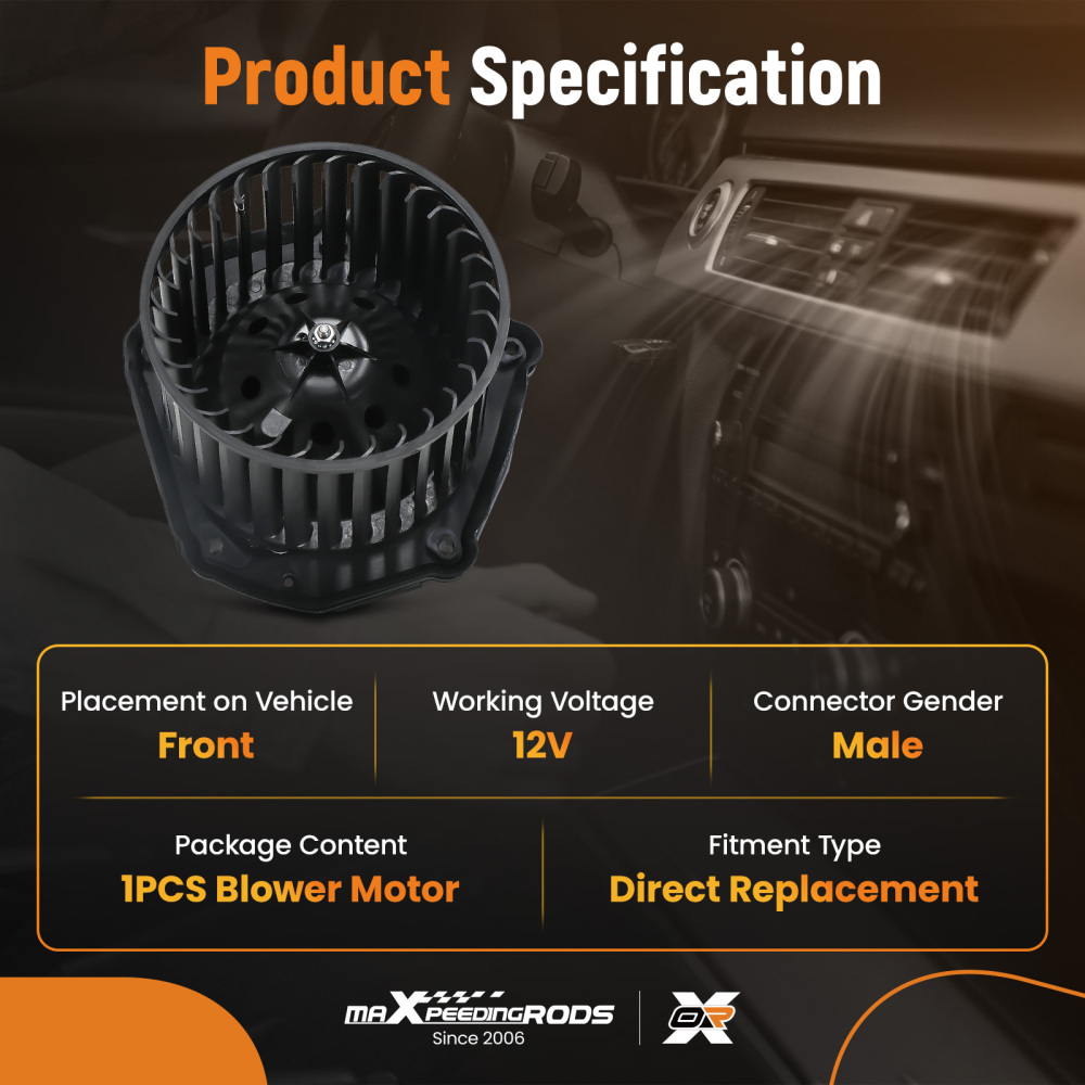 HVAC Blower Heater Motor compatible for GMC C1500 C1500 K1500 C2500 K2500 compatible for Suburban 97-00