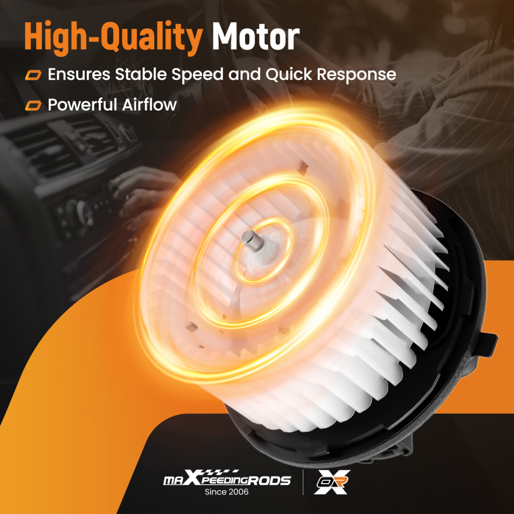 A/C Blower Motor Fan compatible for Chevy Avalanche/Compatible for Silverado Compatible for GMC Sierra 2003-13 700101