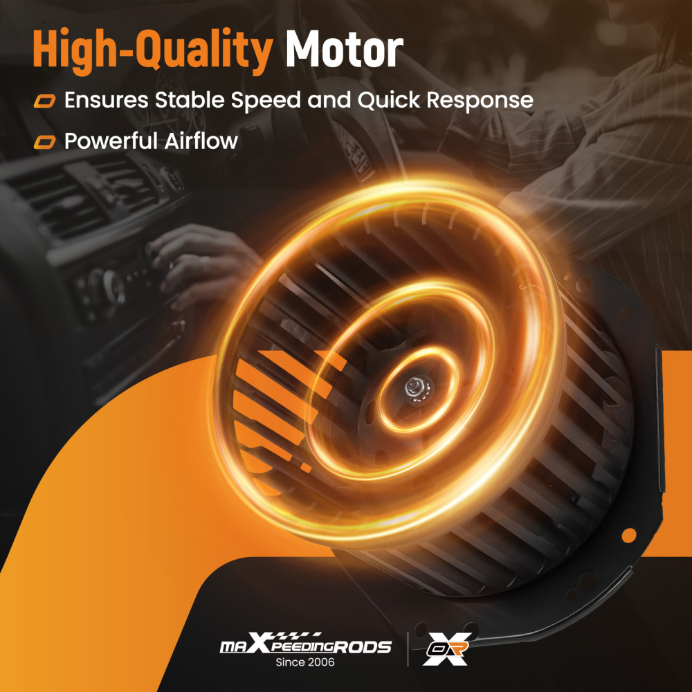 HAVC Heater Blower Motor w/ Fan Cage compatible for Chevrolet GMC C1500 C2500 K1500 700103