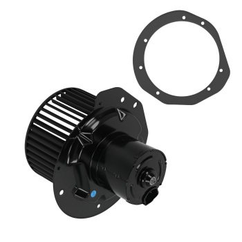 Front compatible for AC Heater Blower Motor Assembly compatible for Ford Bronco F150 F250 F350 1987-1996