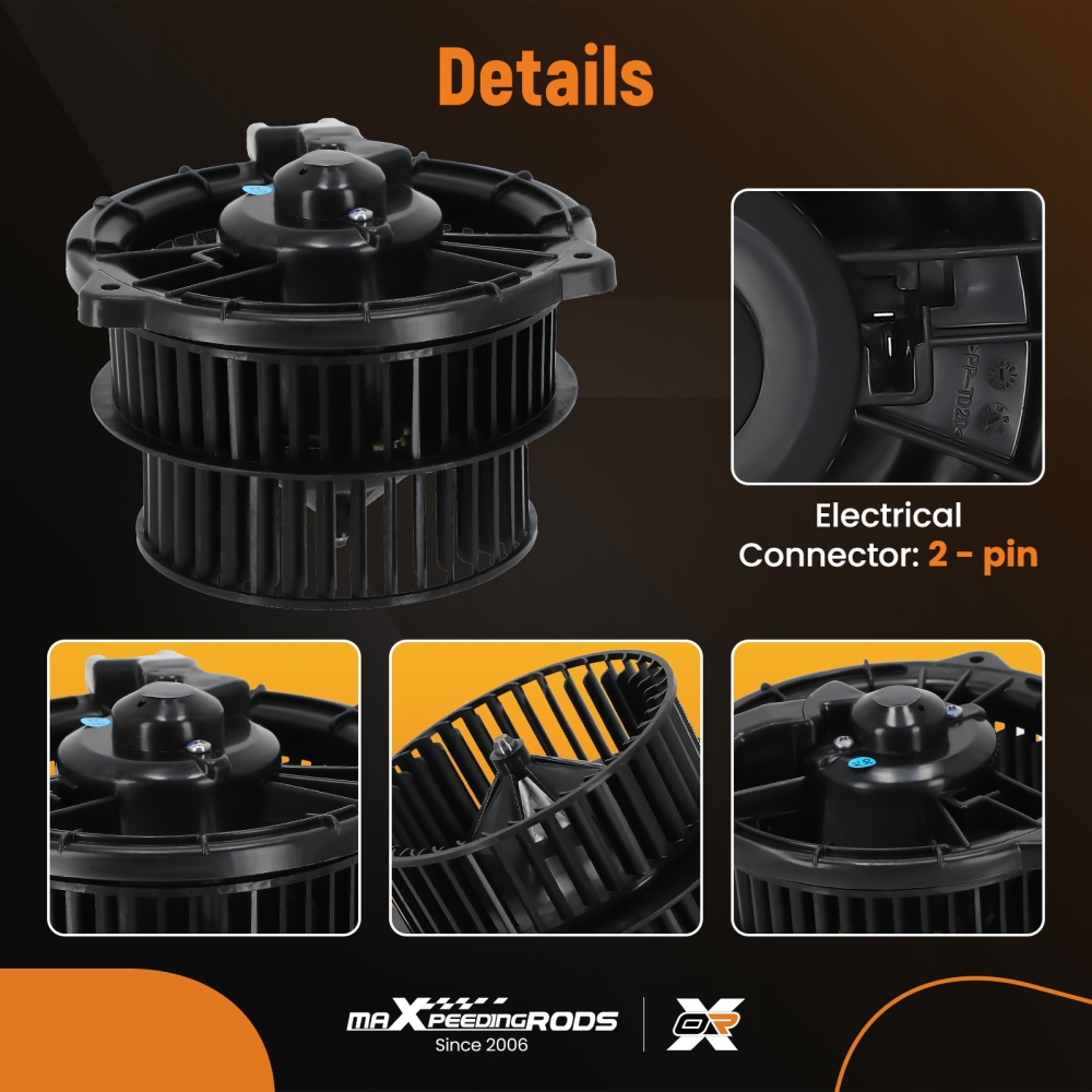 A/C compatible for AC Heater Blower Motor w/ Fan Cage compatible for Toyota Prius 1.5L 2001-2009 PM9249