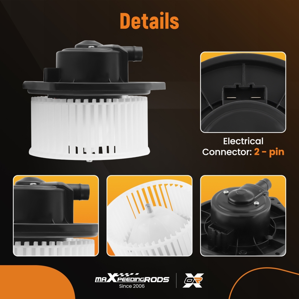 A/C Blower Motor Fan compatible for Subaru Forester/Impreza/WRX 2000-2014 700206 72223SA030