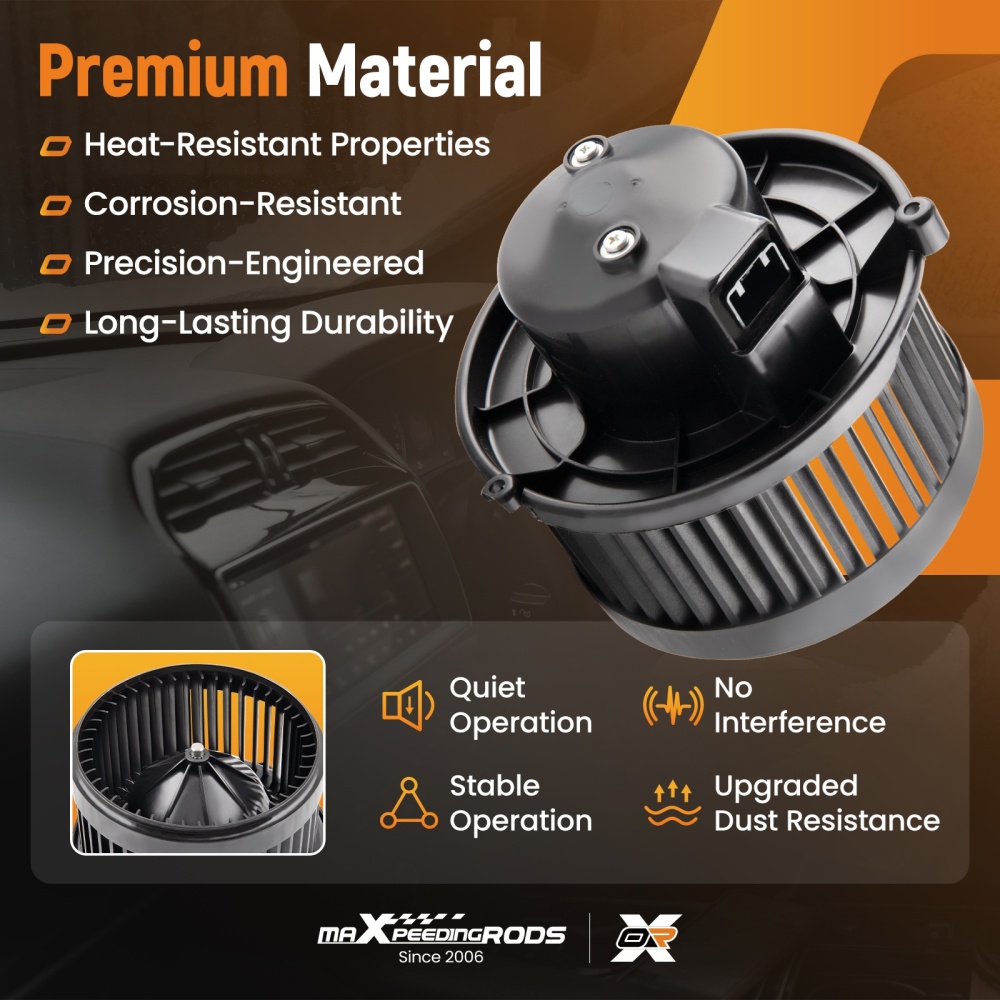 A/C Blower Motor Fan compatible for Chevrolet Captiva Sport/Compatible for Equinox 06-17 compatible for Saturn Vue