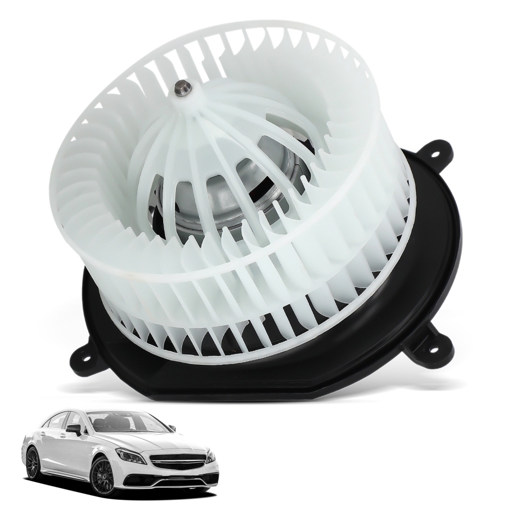 Front Heater Blower Motor Fan compatible for Mercedes-Benz E550 E63 AMG 2007-2009 700212