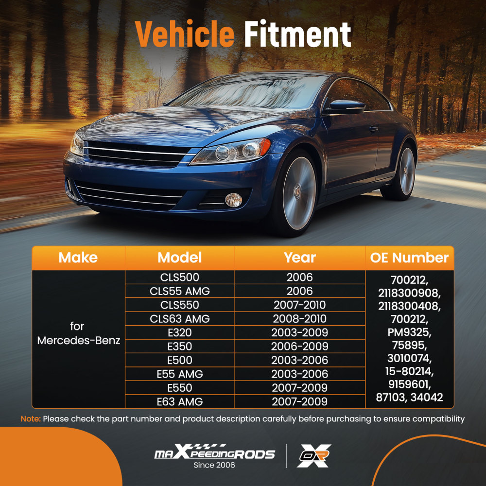 Front Heater Blower Motor Fan compatible for Mercedes-Benz E550 E63 AMG 2007-2009 700212