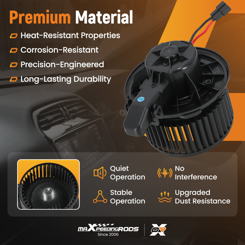 HVAC Heater Blower Motor Fan compatible for Ford F-250 F-350 Super Duty 2008-2010 700223